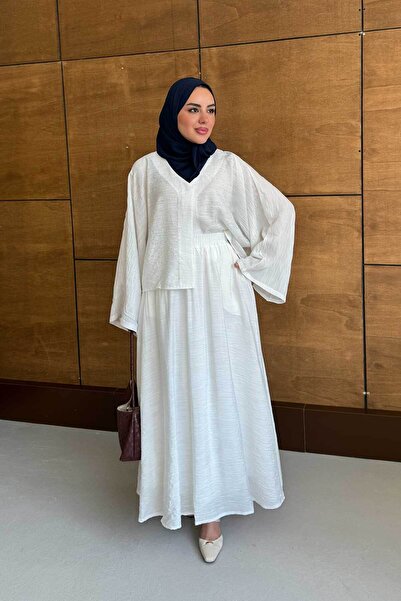 LOCCO Seturi din două piese Colecția Modest - Alb - Regular