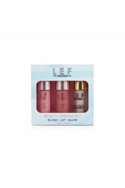 LEF COSMETICS Lef Beauty Dream Blusher & Highlighter & Lip Gloss