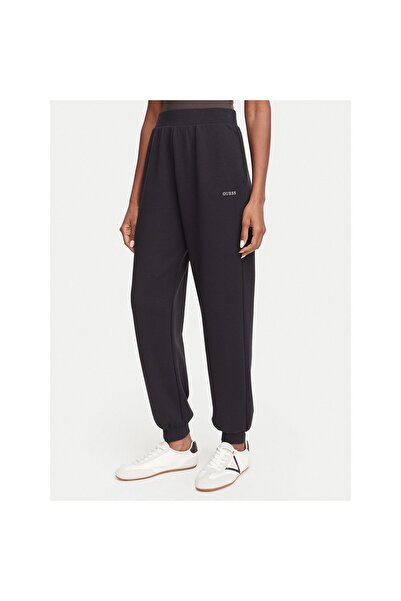 Guess Pantaloni de trening pentru femei V6GB14K3251 Negru