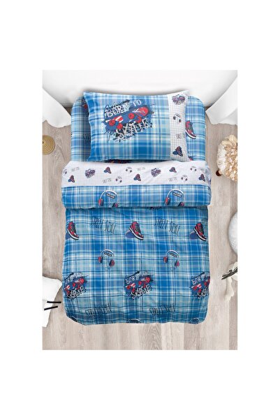 MAKIS TSELIOS SKATE ΣΕΤ ΣΕΝΤ. ΜΟΝΑ XΛ. 2*170x270cm 50x70cm 144ΤC 100% COTTON