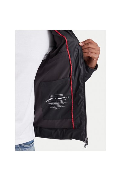 Guess Geacă de tranziție pentru bărbați M6YL39W2849 Negru