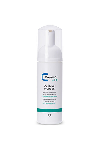 Ceramol Spumă de curățare pentru acnee și ten gras Ceramol, 150 ml