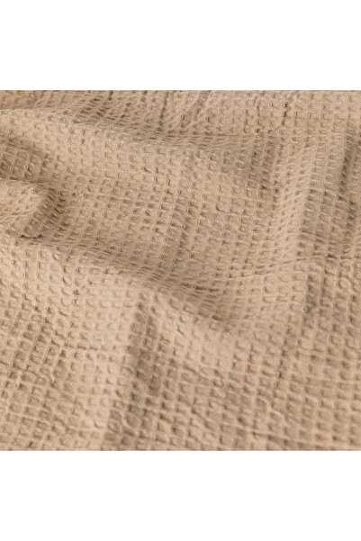 Borea Κουβέρτα Πικέ Waffle Υπέρδιπλη Μπεζ 230 x 260 cm