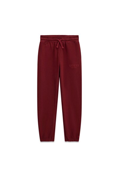 Guess Pantaloni de trening pentru băieți L5YQ19KAV34 Bordeaux
