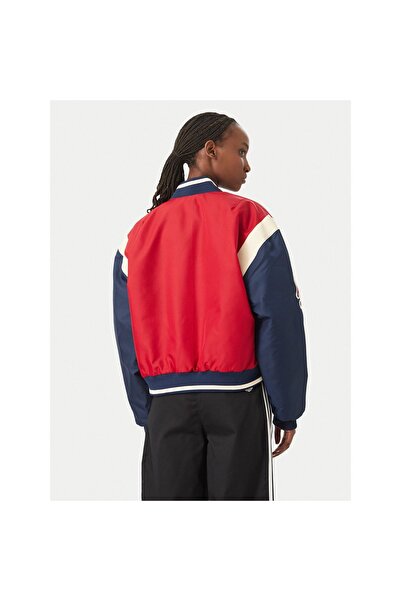 adidas Geacă bomber de damă KR7030 Roșu