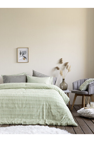Nima Home Κουβέρτα/Πάπλωμα Μονό 160x220 - Weave Mint