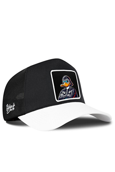 BlackBörk Duckside Logo White-Black Trucker Hat