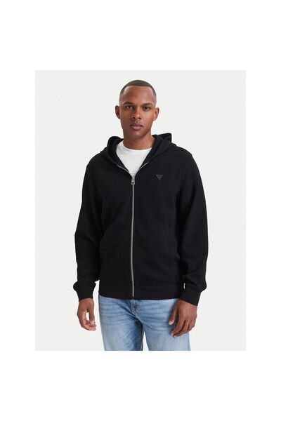 Guess Bluză bărbătească M6YQ25K4246 Negru