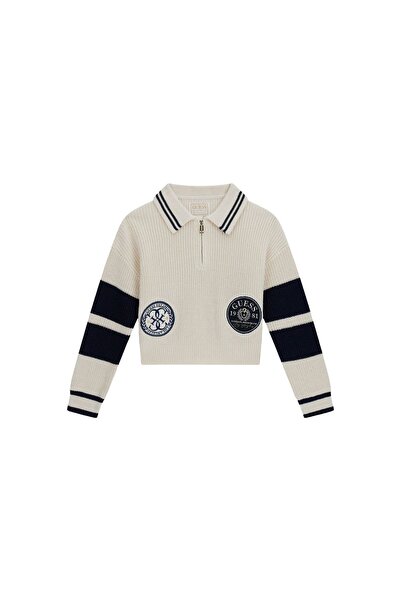 Guess Pulover de fată J6YR03Z0833 Crem