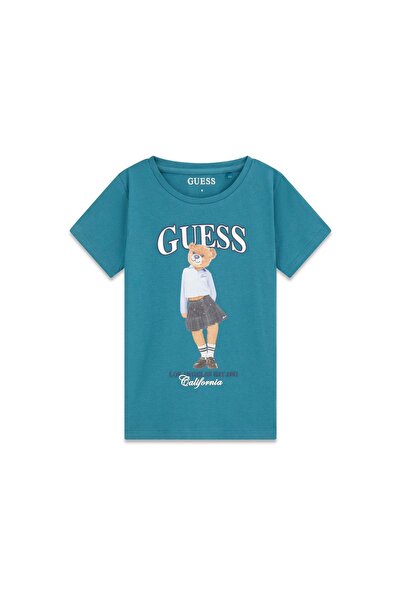Guess Tricou de fată J6YI08K3710 Verde