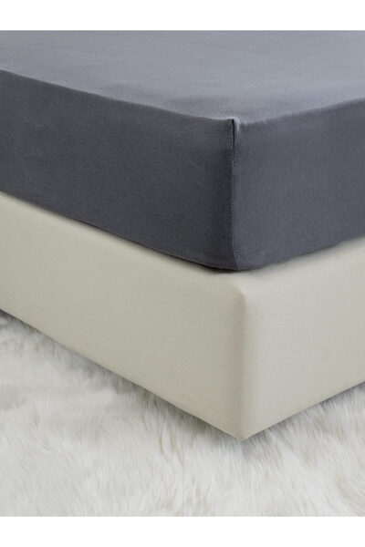 Nima Home Σεντόνι Γίγας με Λάστιχο - Tender Dark Gray