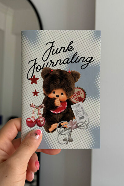 Planet Butik Junk Journaling Mini Unlined Notebook
