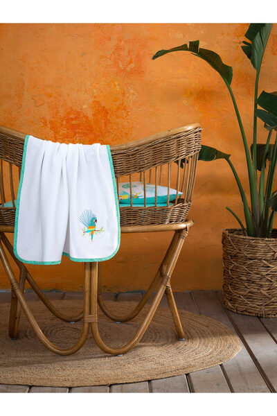 Nima Home Κουβέρτα Πικέ 80x110 - Macaw