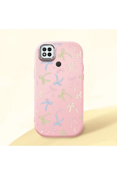 CHICASELUX حافظة سيليكون ناعمة متوافقة مع Redmi 9C/10A مطبوعة بشريط ملون، ممت...