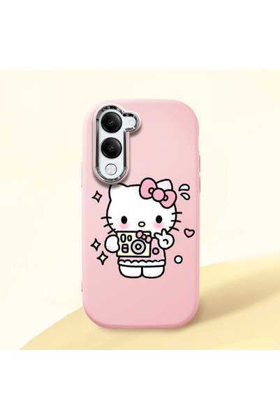 CHICASELUX Vivo Y04/Y04S Compatible Sweet Cartoon Animal Motif Case, Shockpro...