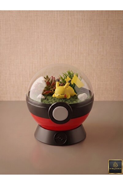 Burq Design Pokemon Poketop Hediyelik Küre figür