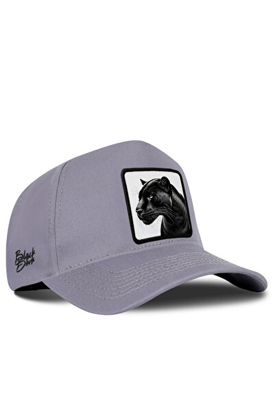 BlackBörk Panter Logo Gray Baseball Premium Hat