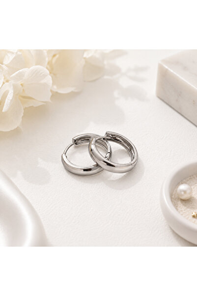 Archhazel Jewelery Steel Oval Earrings
