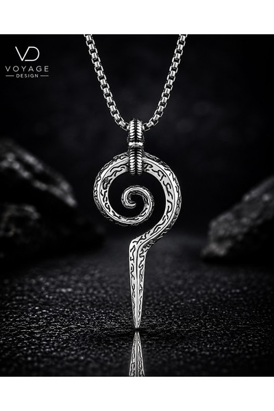 voyageaccessory Stainless Steel Spiritual Growth Symbol Infinity Spiral Life ...