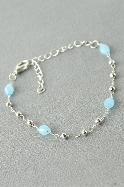 ZERO LAND Stbrycel Oval Crystal Stone Bracelet (124207) Silver Color