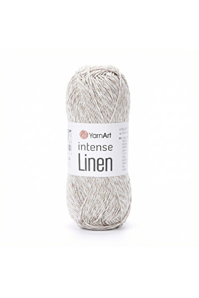 Yarnart Intense Linen %45 Keten %55 Viskon 50 gr 175 m İnce El Örgü İpi-4100-...