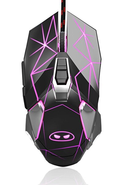 MageGee G10 Gaming Mouse Wired 7 Colors Breathing LED Backlit Gaming Mouse 6 ...