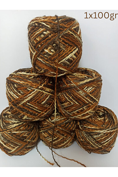 İPEK YÜN İPLİK DÜNYASI Yün Akrilik Örgü İpi Batik İp 100gr