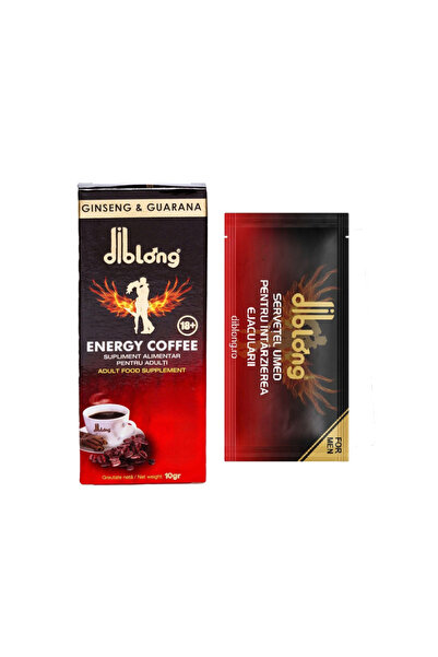 Diblong SET: Cafea Energetică - supliment alimentar pentru bărbați, formulă d...