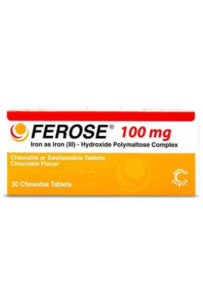 FEROSE 100 ملغ - 30 قرص