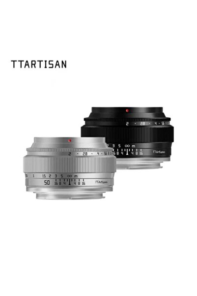 TTArtisan 50mm F2.0 Multi Mounts Lens (Fuji X, Siyah)