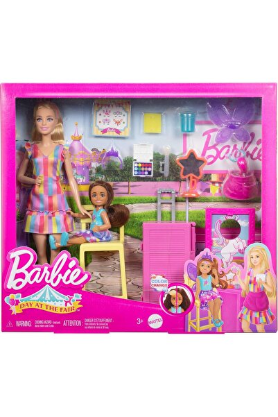 Barbie Day at the Fair Fashion Doll Playset with 2 Dolls