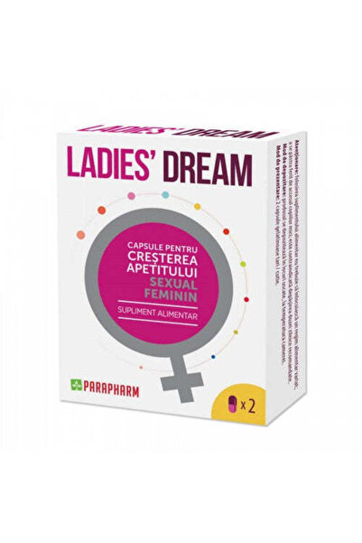 Parapharm Capsule LADIES DREAM, creșterea apetitului sexual și a libidoului f...