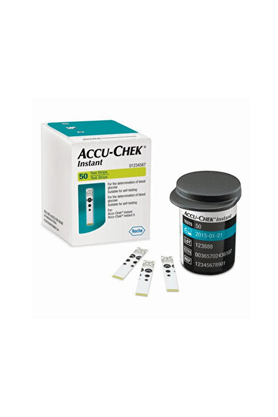 ACCU-CHECK ACTIVE شرائط اختبار جلوكوز الدم أكيو-تشيك إنستانت