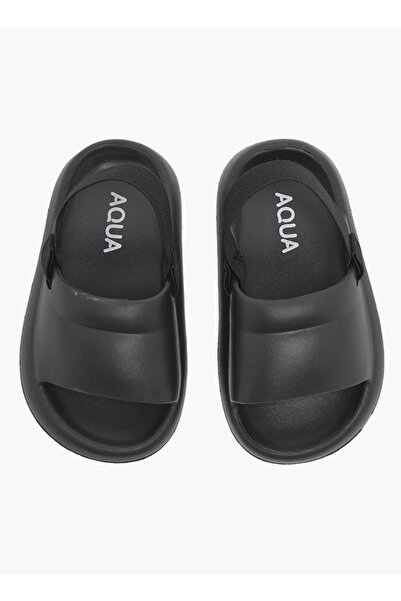 Aqua أحذية كلوغ للأطفال بلون واحد