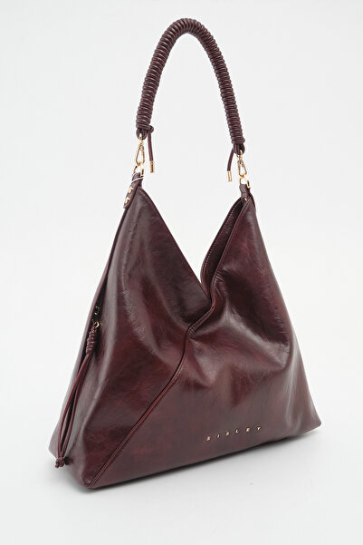 Sisley Women's Shoulder Bag Bordo Sly516