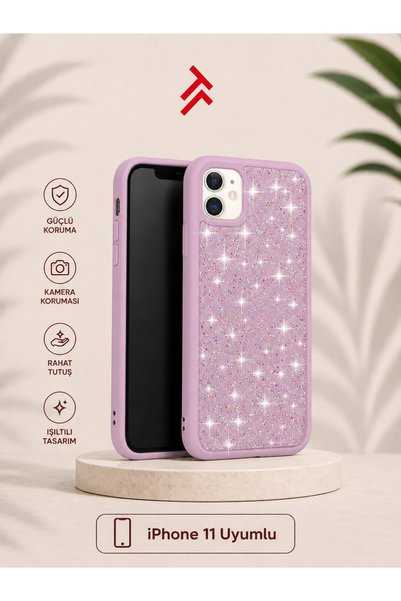 Generic Brand حافظة هاتف فاخرة متوافقة مع iPhone 11 - تصميم لامع وبراق، حافظة...