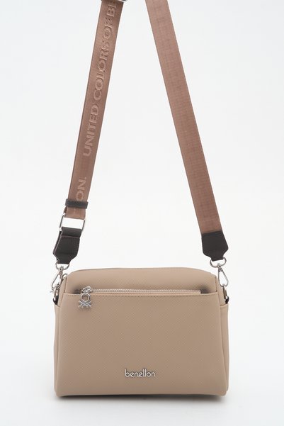 United Colors of Benetton Benetton Women's Crossbody Bag Mink-Brown Bnt1920