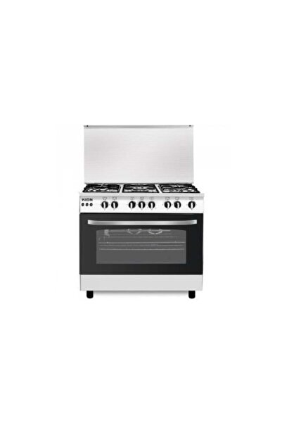 Kion Gas Oven 60*90 cm Sabaf Burners, Lighting, Timer, Self-Ignition, Stainle...