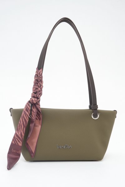 United Colors of Benetton Benetton Women's Shoulder Bag Khaki-Brown Bnt1940