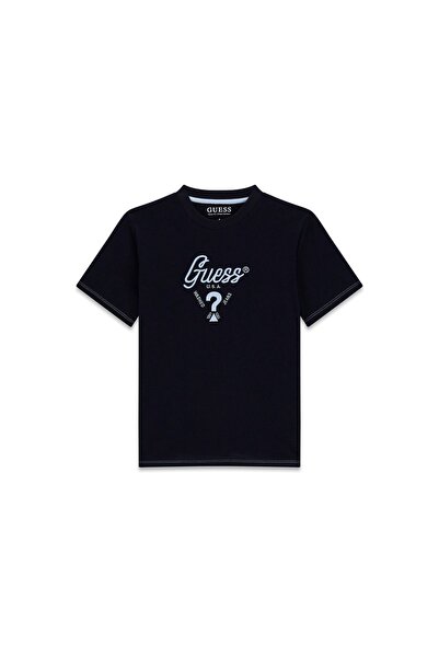 Guess Tricou băieți L6GI06K8HM4 Albastru închis