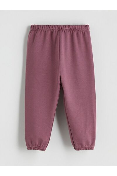 LC Waikiki Baby Girl Jogger Sweatpants with Elastic Waistband