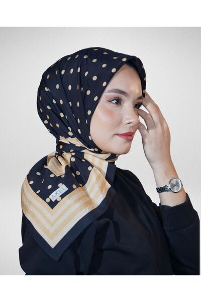 Generic Brand وشاح مودال منقوش بنقاط من البولي يوريثان