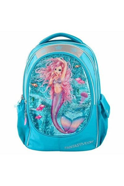 DEPECHE Rucsac TopModel Fantasy Mermaid Albastru