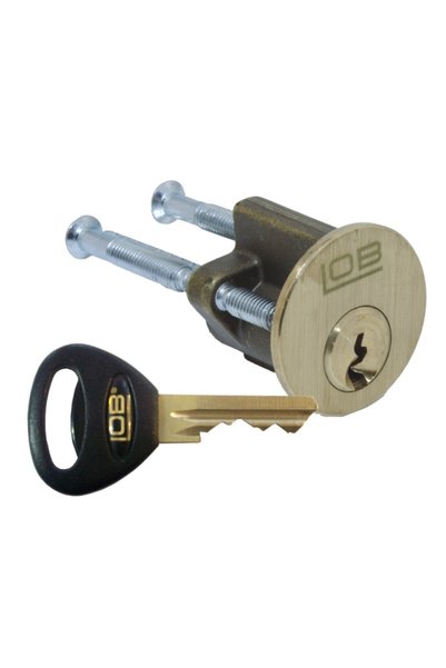 Lob INERSĂ CILINDRICĂ ROTUNDĂ WT-07 CHEIE DE ALAMĂ CU CAPAC - MP WK T-07