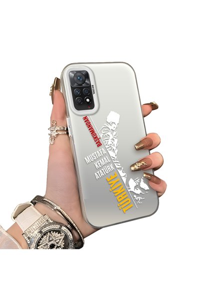 ucuc Xiaomi Redmi Note 12 Pro 4g Compatible Hard Acrylic Back Silicone Edge L...