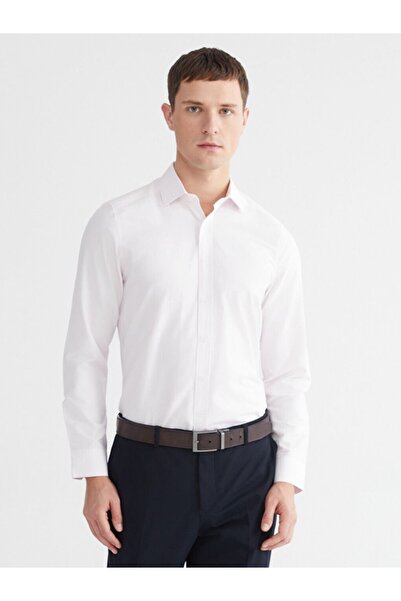 LC Waikiki Slim Fit Long Sleeve Poplin Men's Shirt