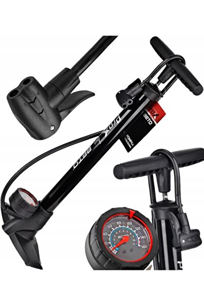 Prox Pompă de bicicletă de podea + Manometru AV/FV/DV
