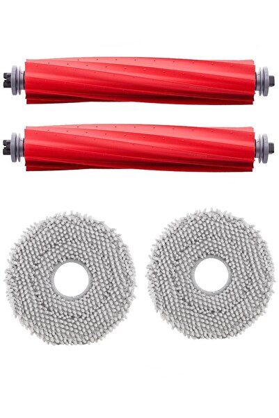 Rovexa Roborock QRevo L kompatibilan, 2 glavne četke, 2 vlaknaste krpe