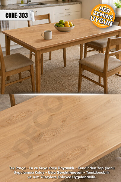 DECOMALL Code-303 Water Resistant Table Countertop Floor Marble Furniture Til...