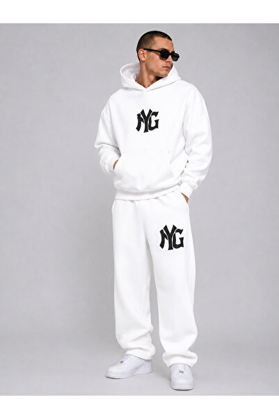 COMANCHERO Unisex Nyg Urban Printed Winter Baggy Tracksuit Set